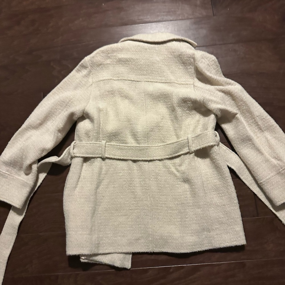 Bouclé Belted Jacket - Picture 2 of 4